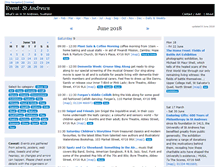 Tablet Screenshot of event-standrews.co.uk